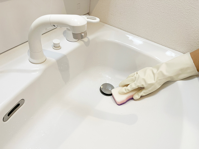 洗面台のハウスクリーニング
